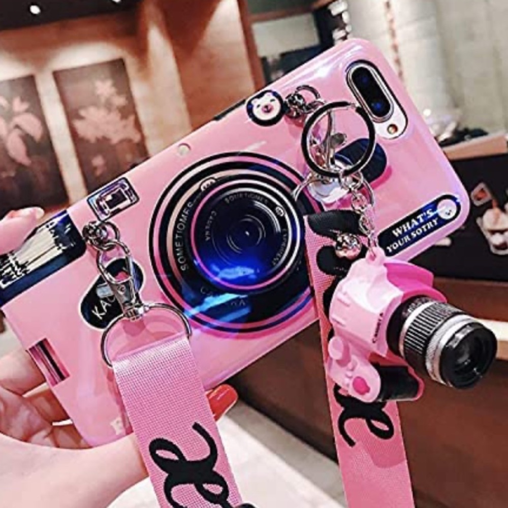 Camera themed (6.5 inch) with Fashion Lanyard